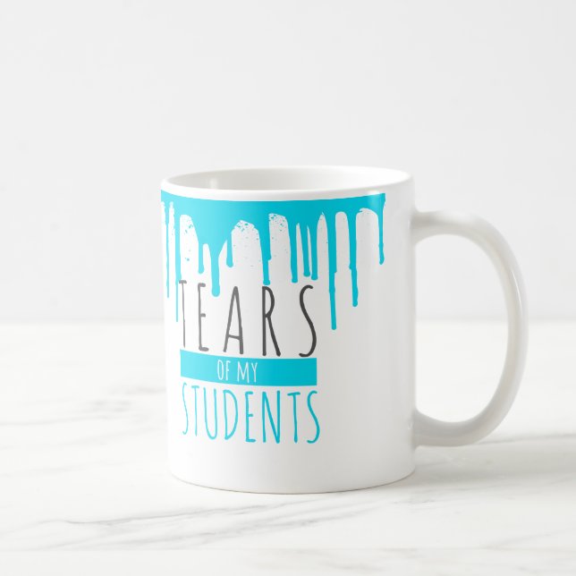 Caneca De Café Rasgos de meus estudantes (Direita)