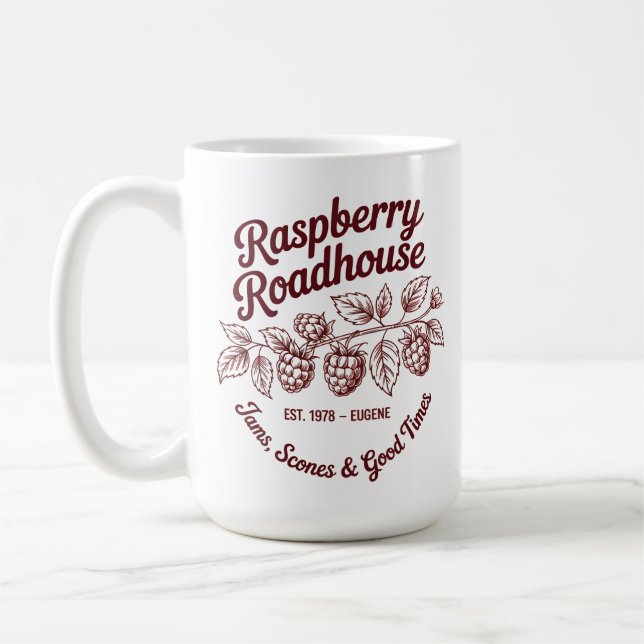 Caneca De Café Raspberry Roadhouse  (Esquerda)