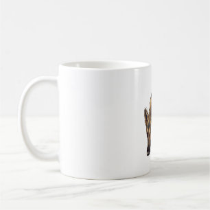 Caneca De Café Rastreamento de german shepherd