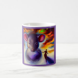 Caneca De Café Rato 2 Mug de Spirit Animal