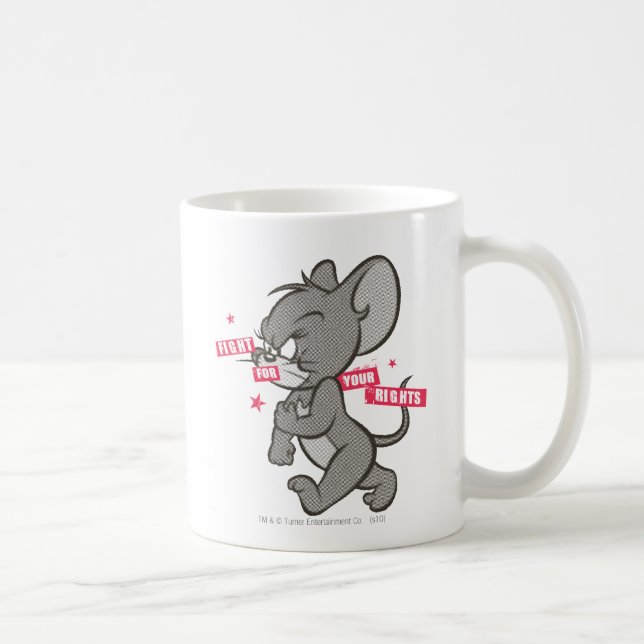 Caneca De Café Rato 3 de Tom e Jerry Tough (Direita)