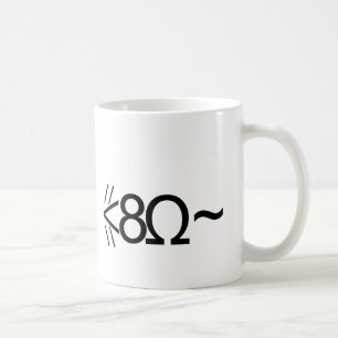 Caneca De Café Rato ASCII