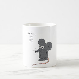Caneca De Café Rato bonito e minúsculo