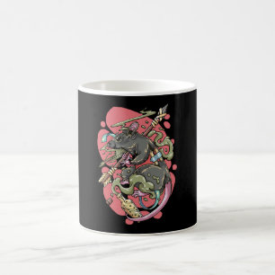Caneca De Café Rato Cavaleiro