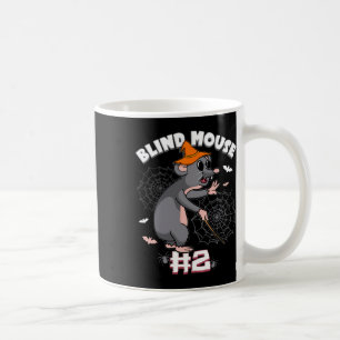 Caneca De Café Rato Cego Engraçado #2 Halloween Família Ghost Gro