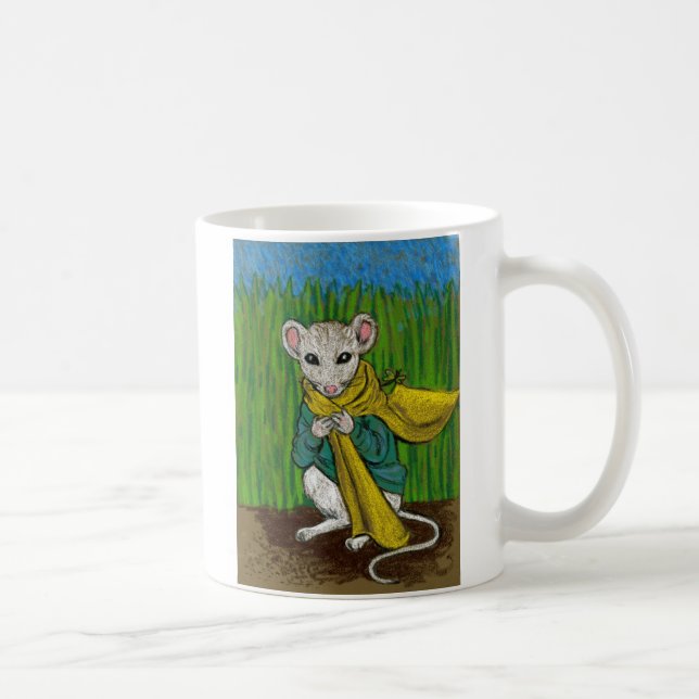Caneca De Café Rato de Fluffim (Direita)
