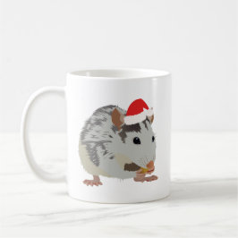 Caneca De Café Rato de Natal famoso