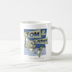 Caneca De Café Rato de Tom e de Jerry Scaredey