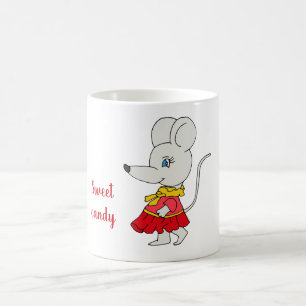 Caneca De Café Rato-doce romântico
