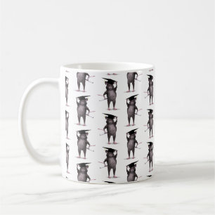Caneca De Café Rato Mais Inteligente Da Cidade