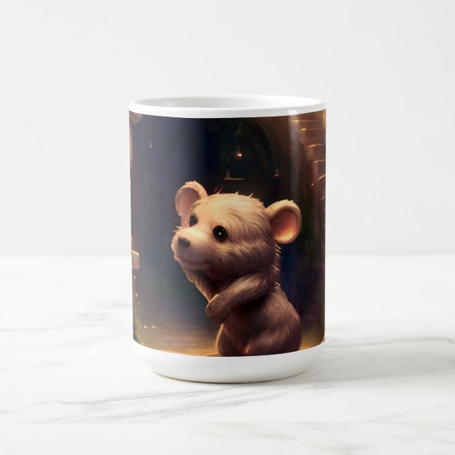 Caneca De Café Rato Pequeno e Bonito Adorável (Centro)