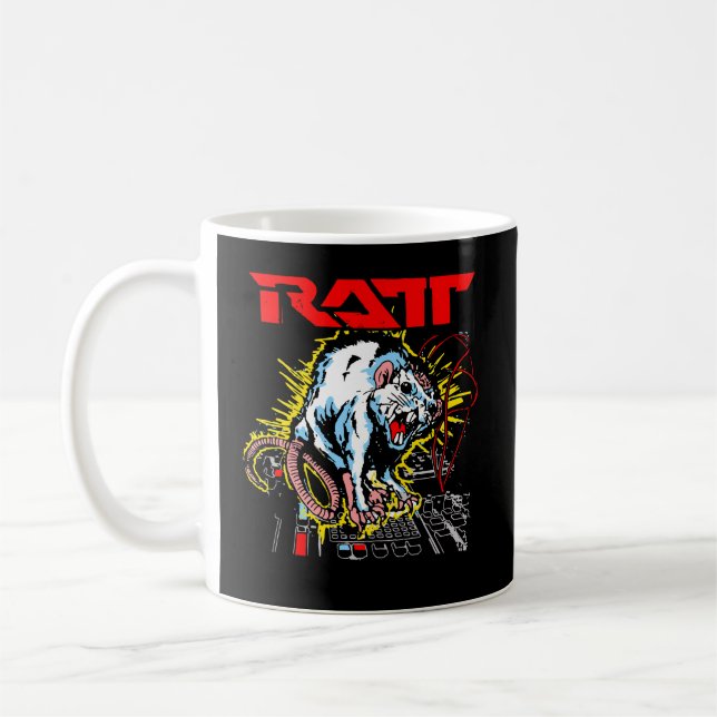 Caneca De Café Ratt Chocked Ratt (Esquerda)