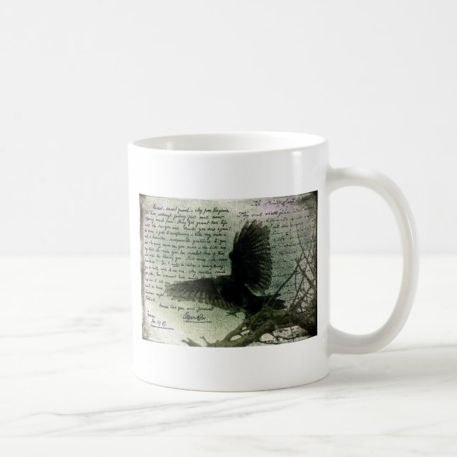 Caneca De Café Raven 3 (Direita)