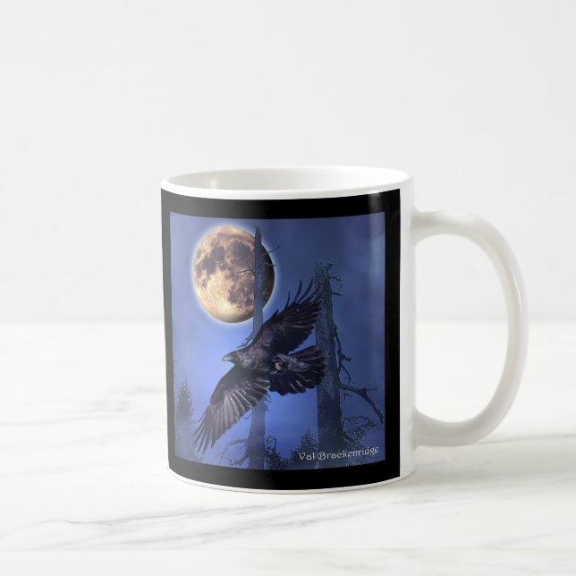 Caneca De Café RAVEN MAGICK Gifts (Direita)