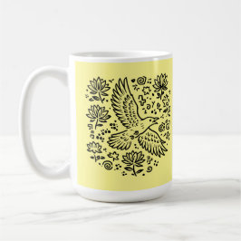 Caneca De Café Raven of Transformation