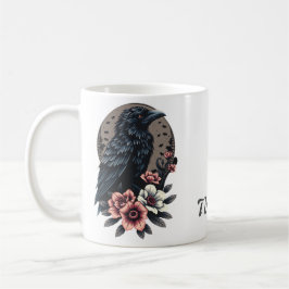 Caneca De Café Raven preto majestoso