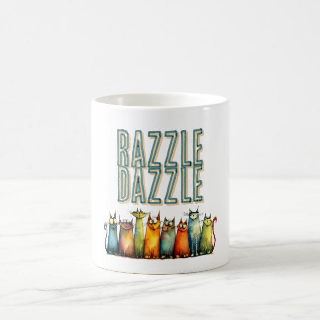 Caneca de Café Razzle Dazzle (Centro)