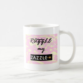 CANECA DE CAFÉ RAZZLE MEU ZAZZLE