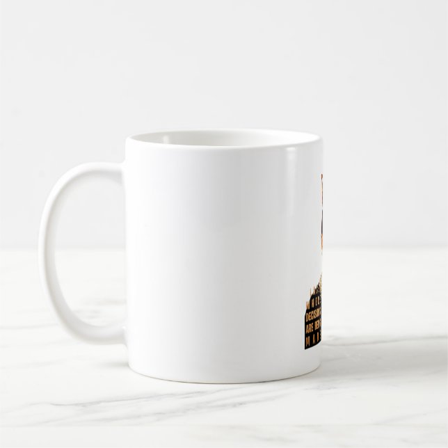 Caneca De Café RBG I Discordo Ruth Bader Ginsburg (Esquerda)