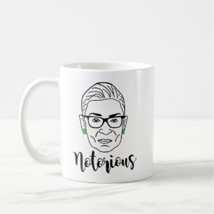 Caneca De Café RBG Mug - Ruth Bader Ginsburg