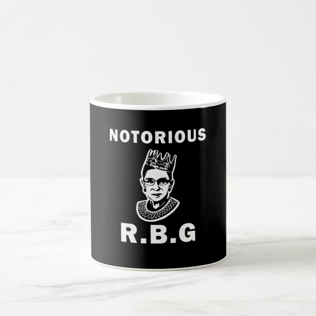 Caneca De Café RBG notório (Centro)