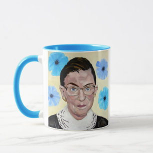 Caneca de café RBG notório de Ruth Bader Ginsbur