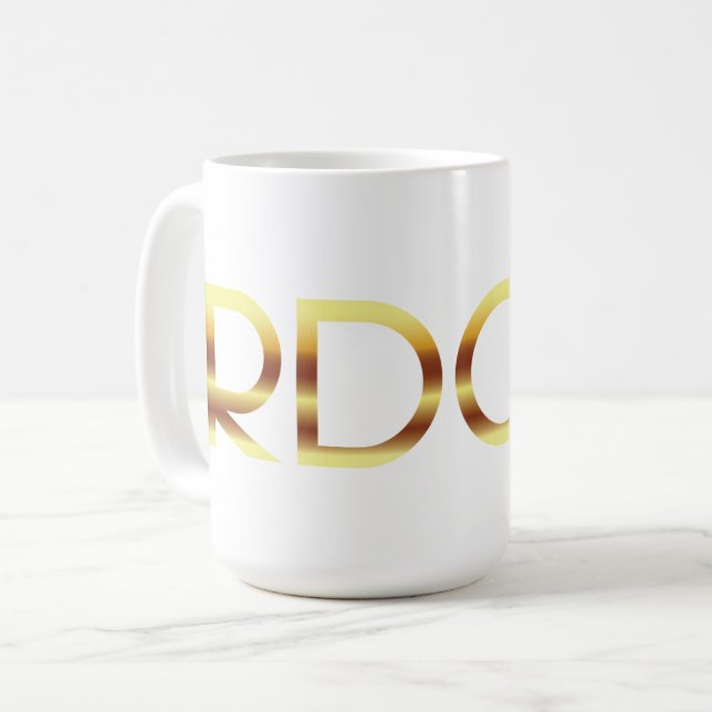 Caneca De Café RDOG Classic Mug (Frente Esquerda)