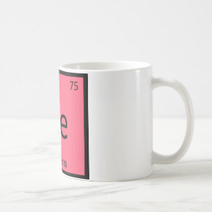Caneca De Café Re - Arte do Realismo Tabela Periódica Símbolo da 