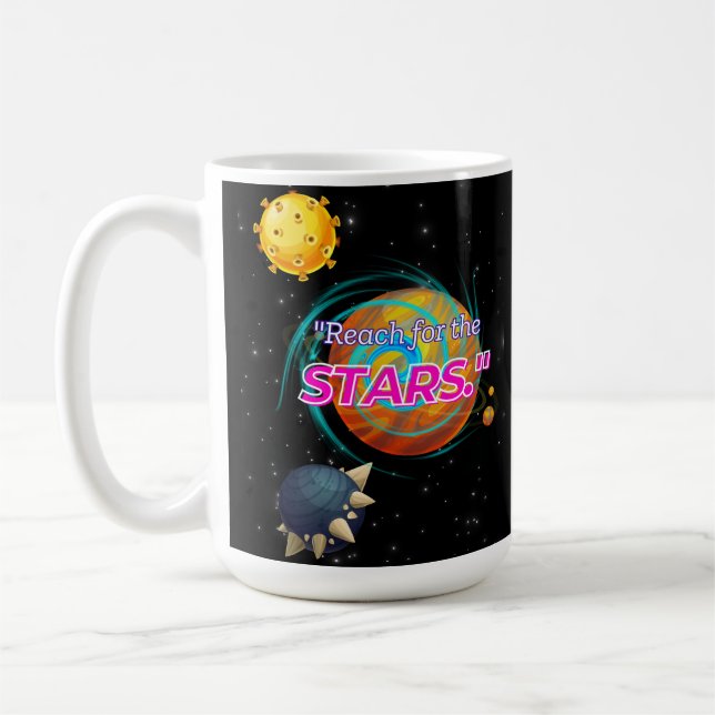 CANECA DE CAFÉ REACH PARA AS ESTRELAS (Esquerda)
