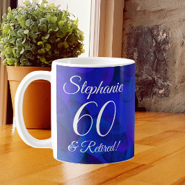 Caneca De Café Real Blue 60 e aposentadoria