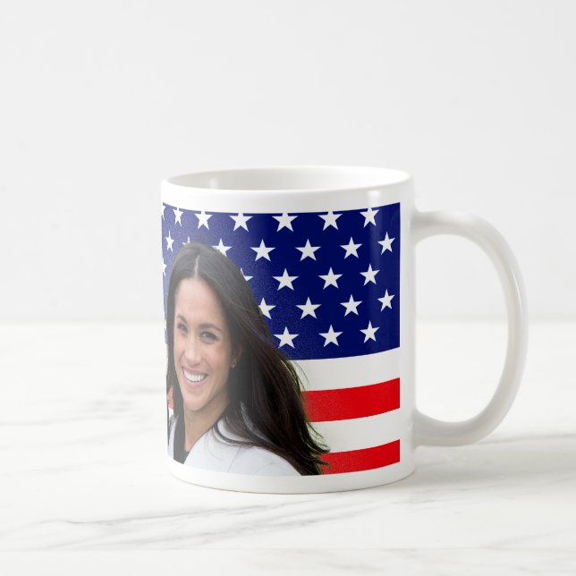 Caneca De Café Real Casamento Príncipe Harry e Meghan Markle (Direita)