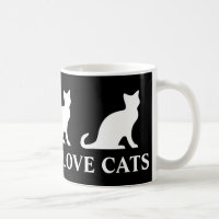 Caneca de café real dos gatos do amor dos homens