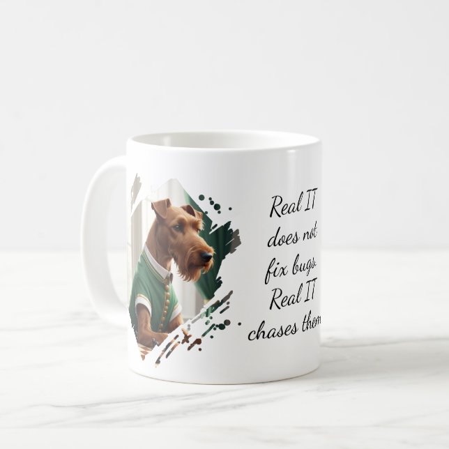 Caneca De Café Real IT (Frente Esquerda)