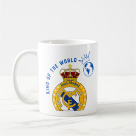 Caneca De Café Real Madrid Rei do Mundo