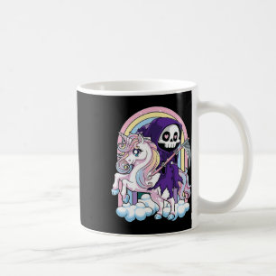 Caneca De Café Reaper Ridi Gótico Cute Halloween Grim Reaper Kawa