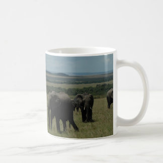 Caneca De Café Rebanho Maasai Mara do elefante da caneca, Kenya