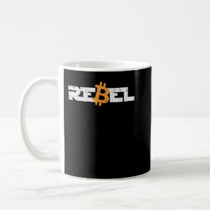 Caneca De Café Rebel Bitmoney Crypto Cryptocurrency Trader Miner