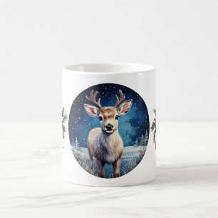 Caneca De Café Rebelde com saudação de juramento de Natal Feliz
