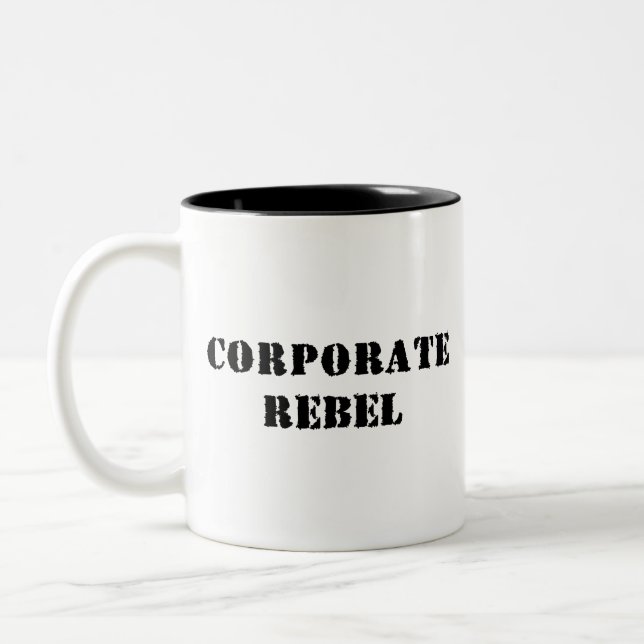 Caneca de café rebelde incorporada (Esquerda)