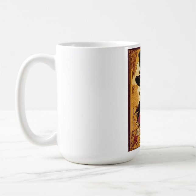 Caneca De Café Rebeldia Negra: Crânio e Coffee Mug Crossbone (Esquerda)