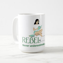 Caneca De Café Rebellion Reading – Cartão de Agradecimento para A