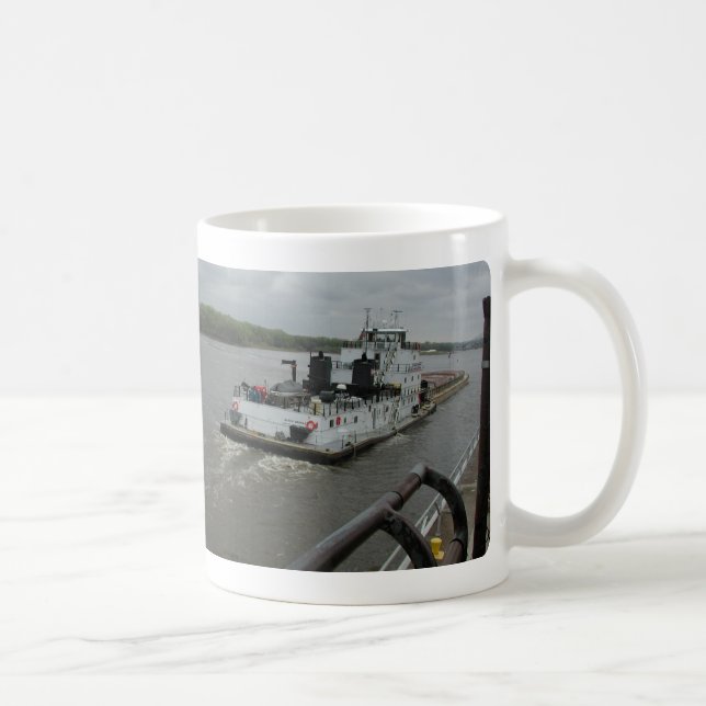 Caneca De Café Rebocadores no Mississippi (Direita)