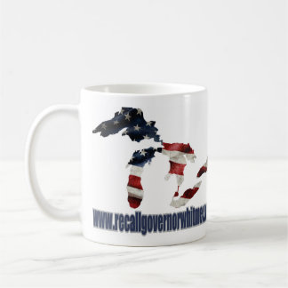 Caneca De Café recallgovernorwhitmer.com Coffee Mug