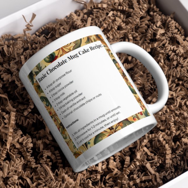 Caneca De Café Receita Botânica de Idade do ouro (Criador carregado)