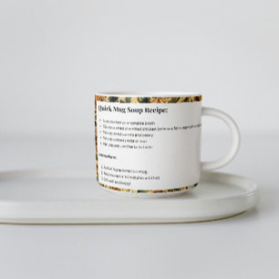 Caneca De Café Receita Botânica de Idade do ouro