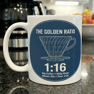 Caneca De Café Receita de Café Proporção Áurea 1:16