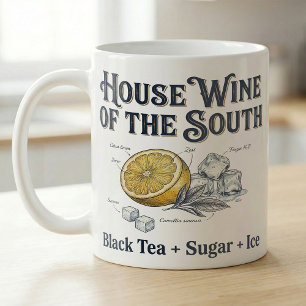Caneca De Café Receita de Chá Doce Vinho Caseiro do Sul