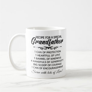 Caneca De Café Receita de um Avô Especial - Vovô Mug