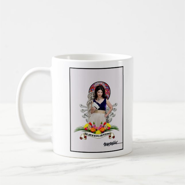 Caneca De Café Receitas da Resistência ao Café Mug (Esquerda)