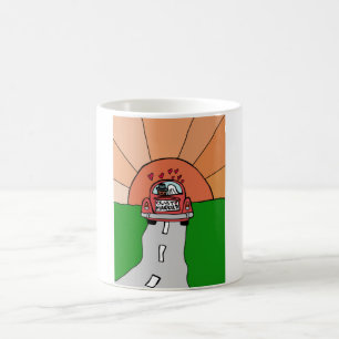 Caneca De Café Recem casados